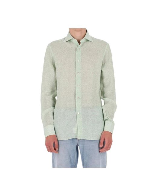 Borriello Green Casual Shirts for men