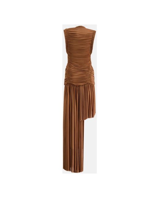 Christopher Esber Brown Party Dresses