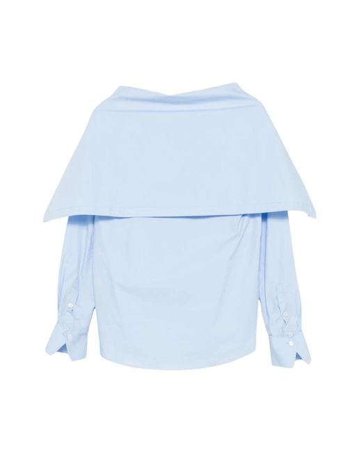 7 For All Mankind Blue Shirts