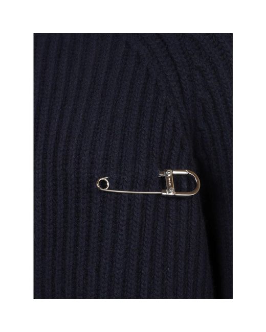 Prada Blue Wollmischpullover