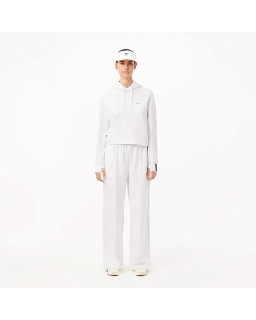 Lacoste Sweaters Wit in het White