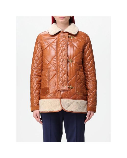 Fay Red Down Jackets