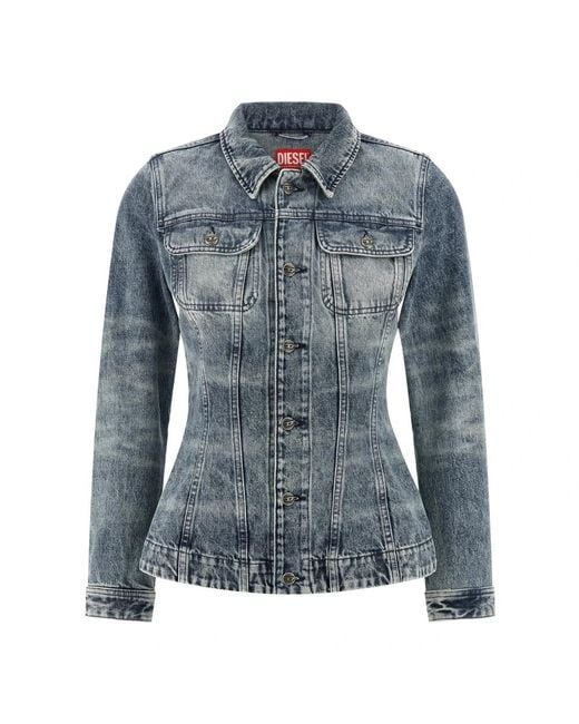 DIESEL De-Katerin Jacket in het Blue