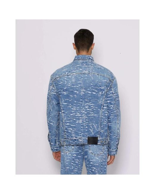 Jackets > denim jackets John Richmond pour homme en coloris Blue