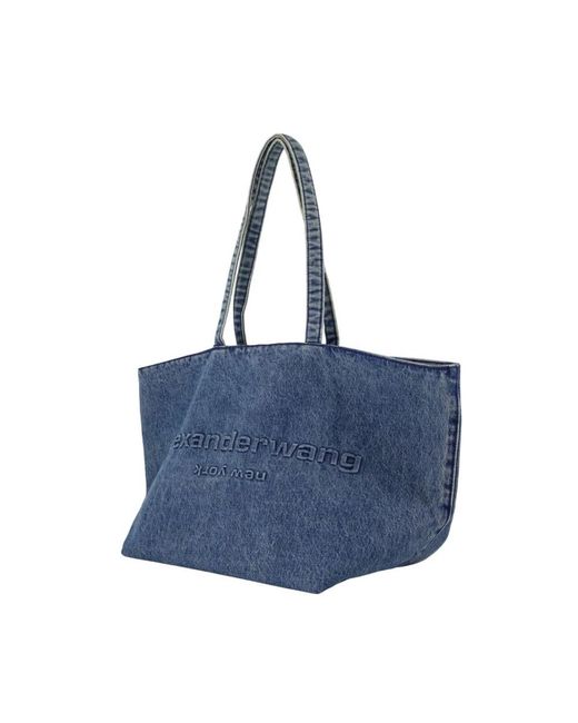 Alexander Wang Blue Shopping Bags