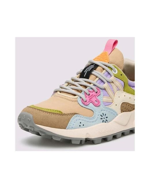 Flower Mountain White Sneakers