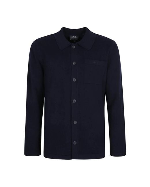 A.P.C. Jassen ,Blauw ,Stijlvolle Matti Jas Voor Mannen in het Blue voor heren