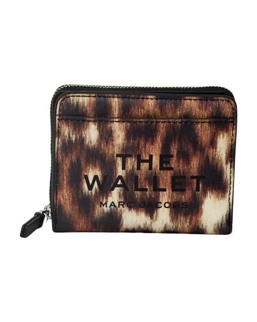 Marc Jacobs Compacte Portemonnee in het Brown