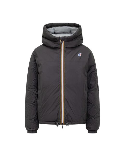 K-Way Black Down Jackets
