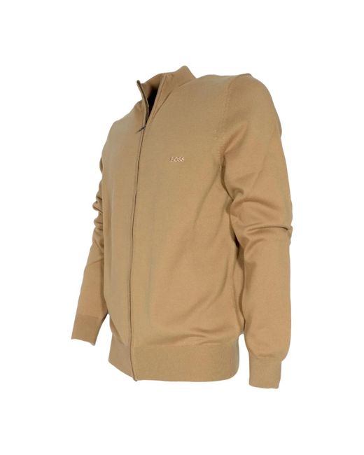 HUGO Natural Cardigans for men