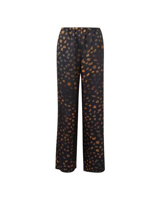 Nanushka Gray Wide Trousers