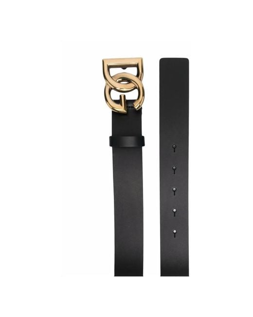 Dolce & Gabbana Black Belts for men
