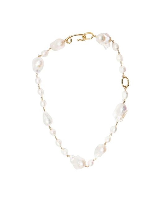 Necklaces di Jil Sander in Metallic