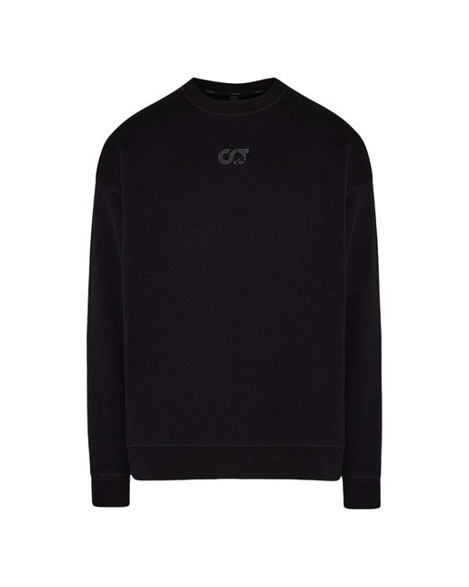 ALPHATAURI Black Sweatshirts for men
