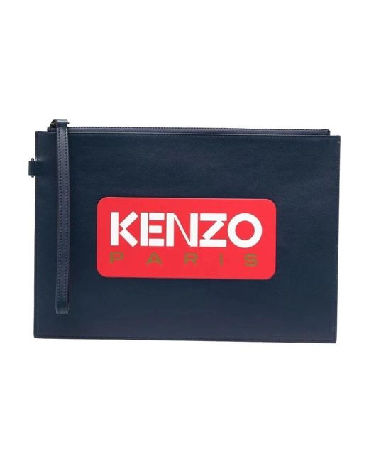 KENZO Blue Clutches for men
