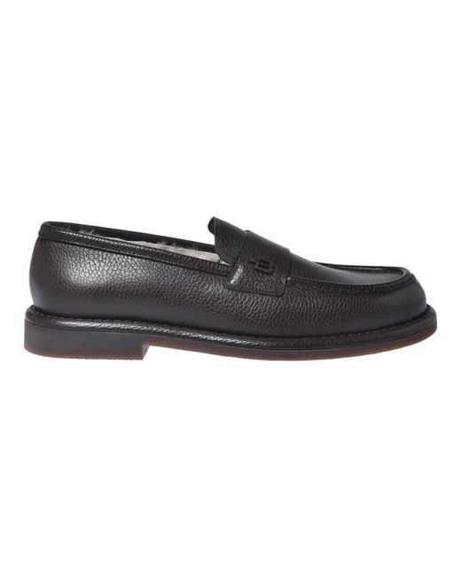 Baldinini Black Loafers for men