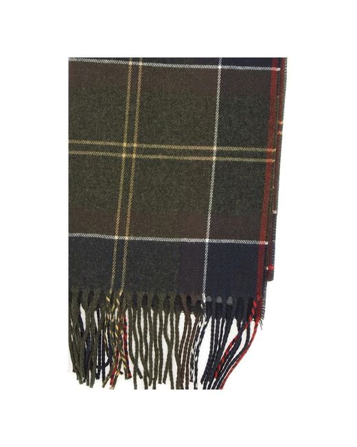 Barbour Gray Winter Scarves for men