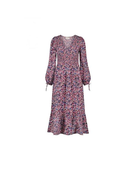 Midi Dresses FABIENNE CHAPOT de color Purple