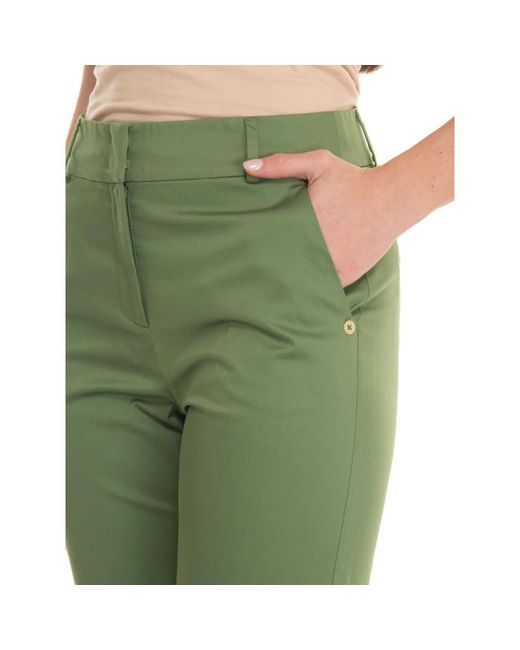 Trousers > straight trousers Pennyblack en coloris Green