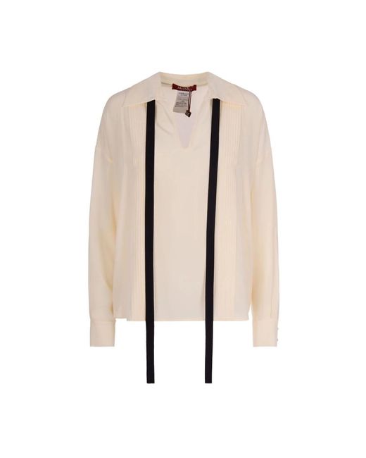 Blouses Max Mara de color Natural