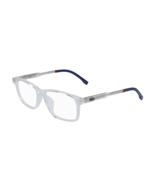 Glasses di Lacoste in Metallic