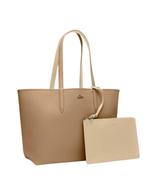 Lacoste Natural Shopping Bags