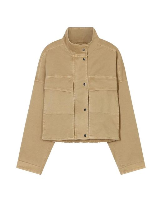 Light Jackets Closed de color Natural