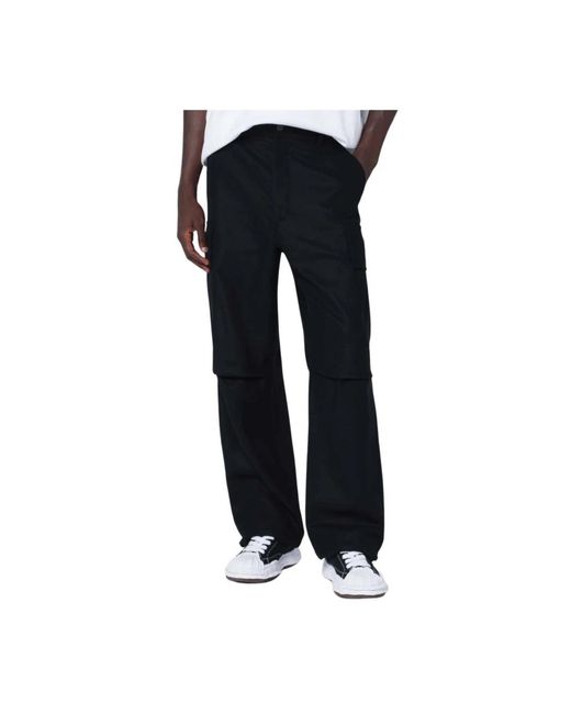 DARKPARK Black Wide Trousers for men