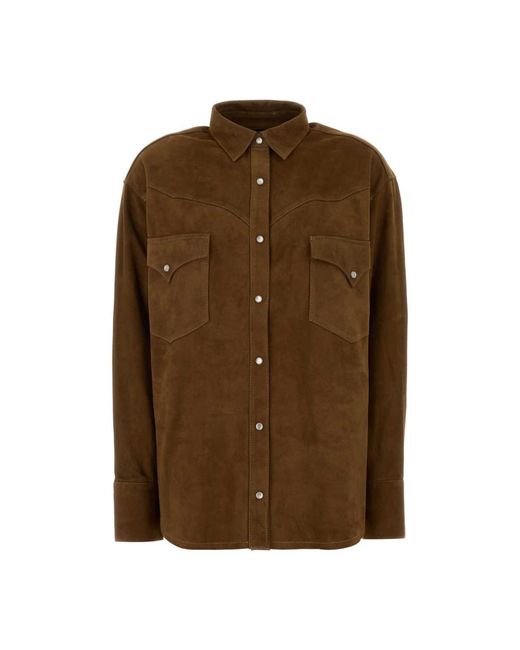 Lois Brown Casual Shirts for men