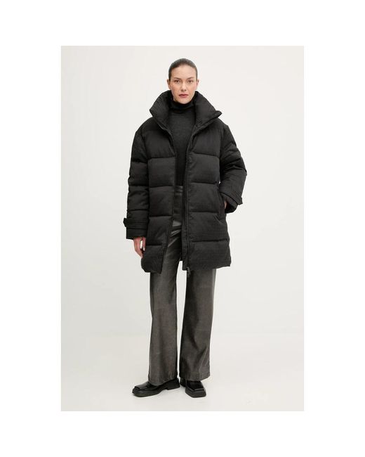 Winter Jackets Gestuz de color Black