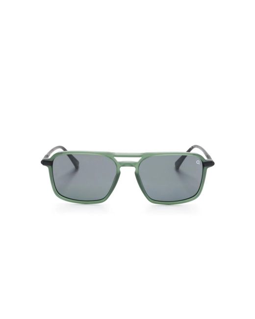 Etnia Barcelona Gray Grüne sonnenbrille für den täglichen gebrauch
