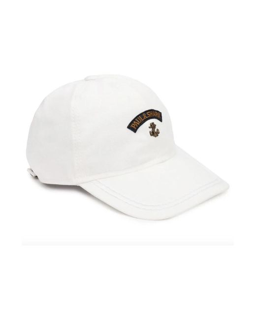 Paul & Shark White Caps for men