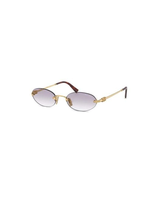 Miu Miu Metallic Sunglasses