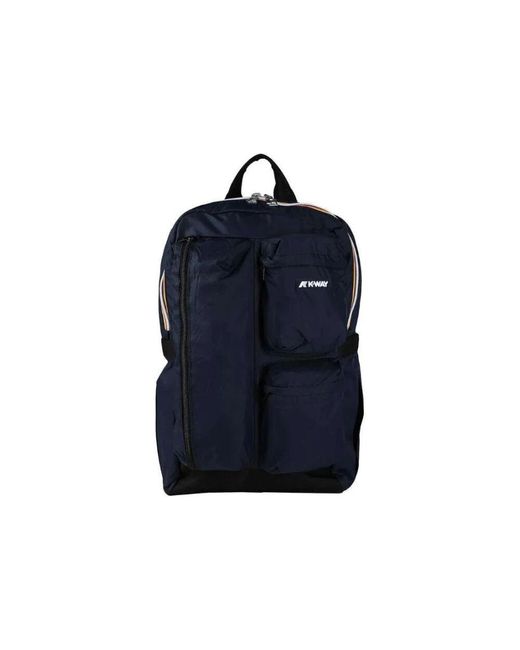 K-Way Wasserdichter Rucksack Mit Verstärktem Stoff in Blue für Herren