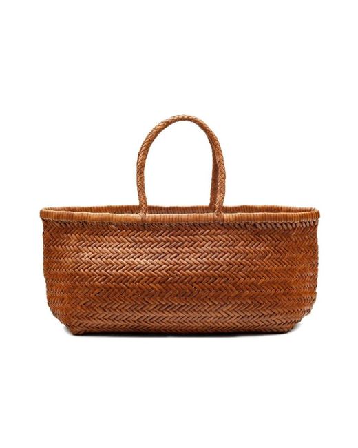 Tote Bags di Dragon Diffusion in Brown