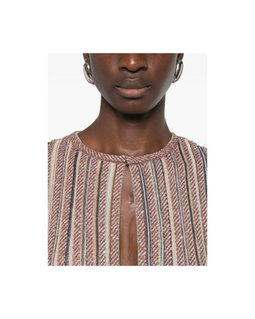 Missoni Brown Short Dresses