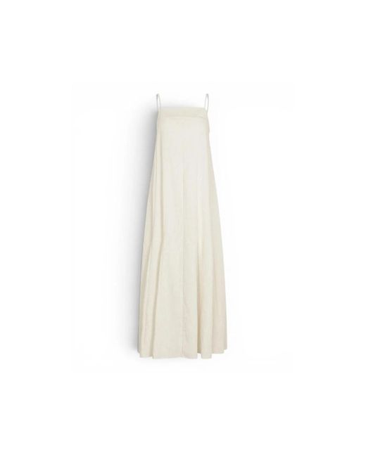 Samsøe & Samsøe Kleedjes ,Wit ,Sasiza Robe in het White