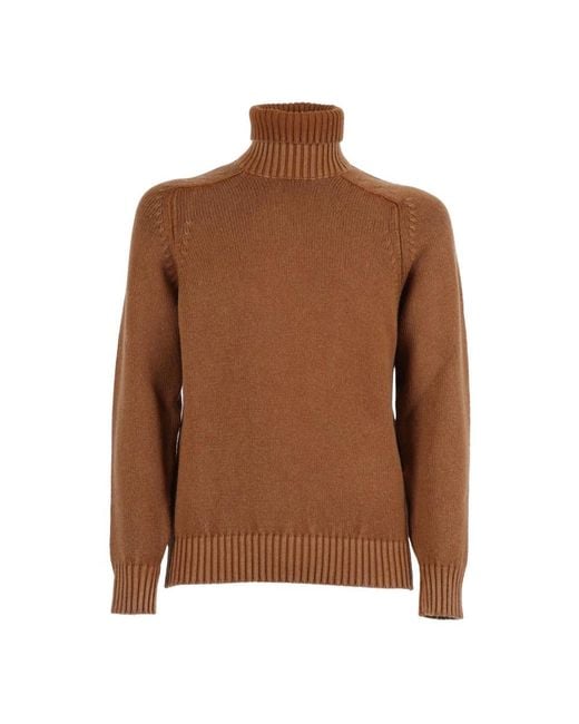 Circolo 1901 Brown Turtlenecks for men