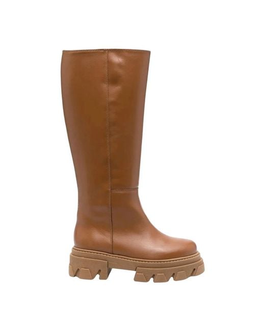 Alohas Brown High Boots