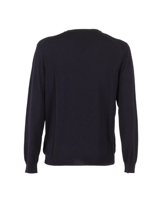 Slowear V-Ausschnitt Pullover in Blue für Herren