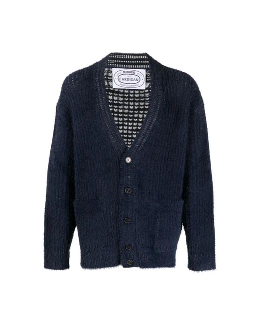 Cardigans Missoni de hombre de color Blue