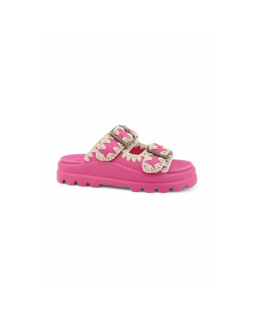 Mou Pink Sliders