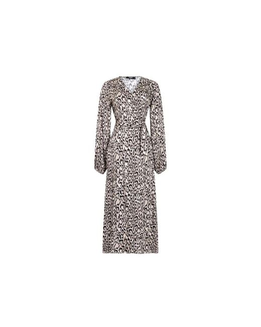 Jansen Amsterdam Gray Rebecca Wickelkleid