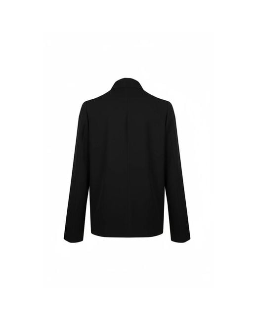 Cortana Black Blouses