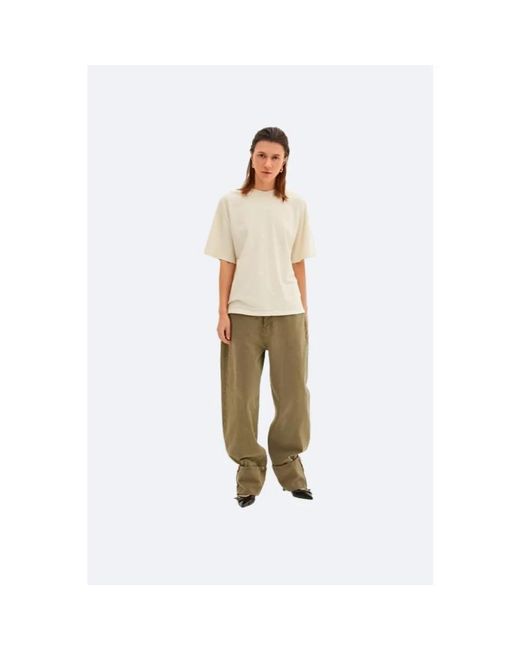 T-Shirts Halfboy de color Natural