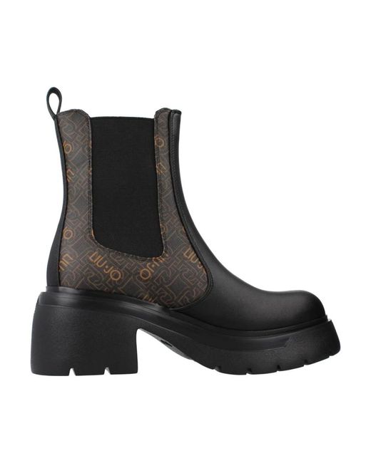Liu Jo Black Chelsea Boots