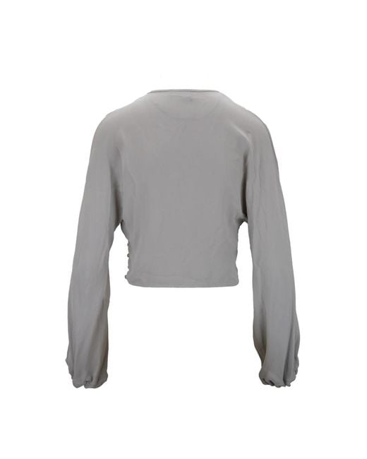 Elisabetta Franchi Blouses in het Gray