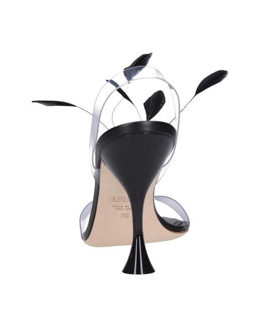 3Juin Blue High Heel Sandals