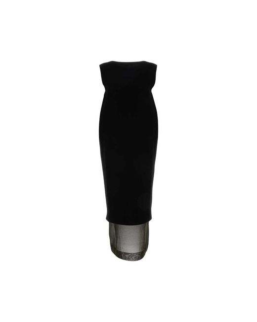 Khaite Black Party Dresses
