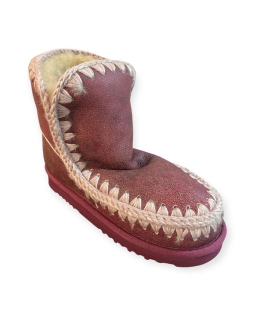 Mou Red Winter Boots